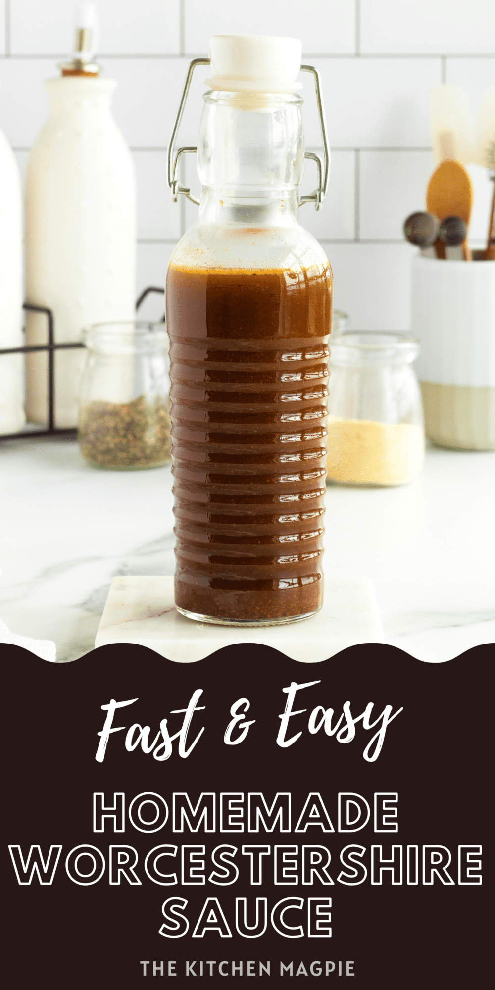 One of the more difficult sauces to replicate, you can make a homemade version of Worcestershire sauce for when you are in a pinch! 