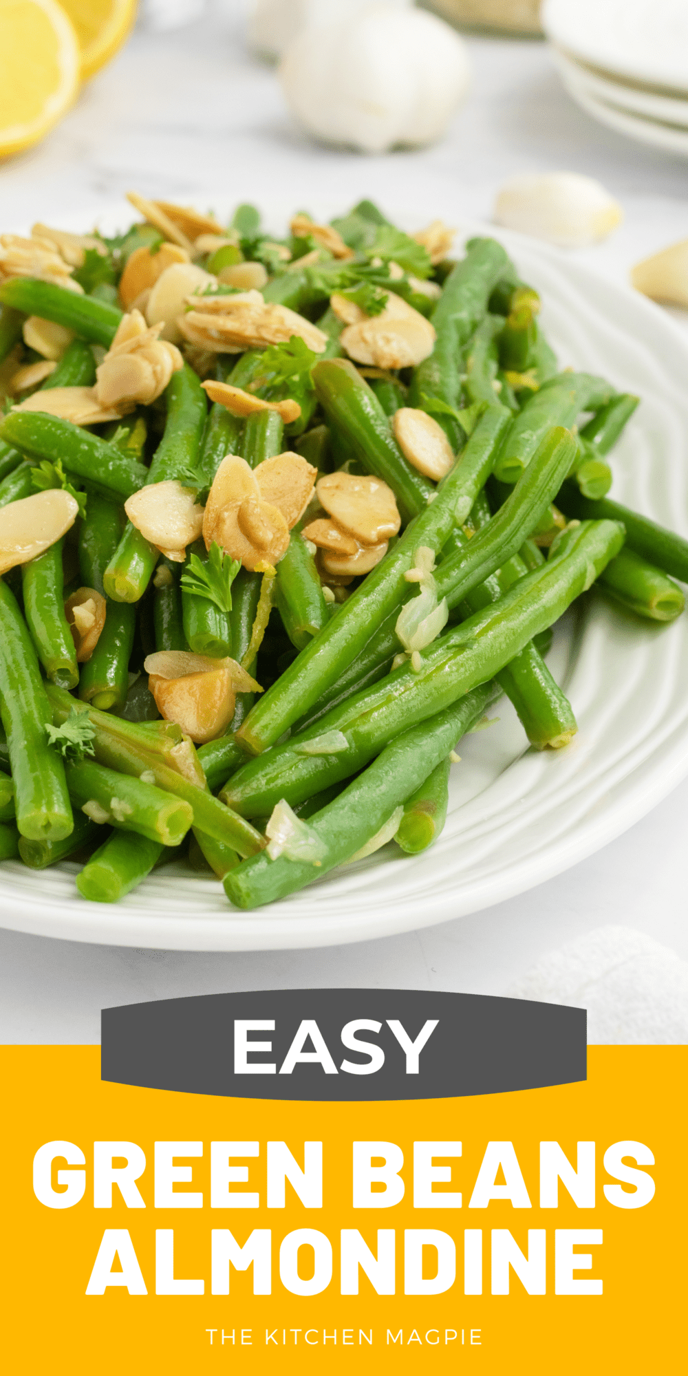 Green beans almondine is a mainstay of holiday dishes. Every home cook needs to have this recipe in their back pocket for big family meals.