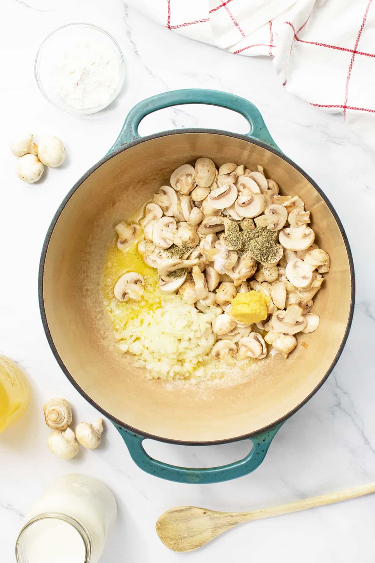 Mushroom Bisque The Kitchen Magpie