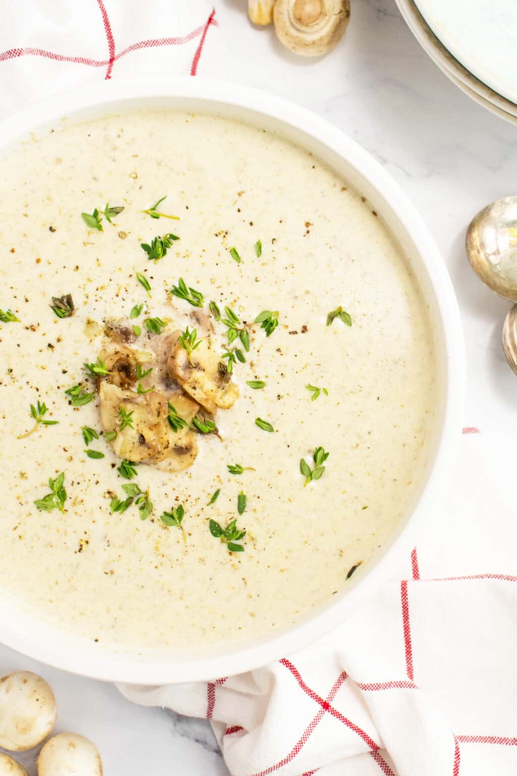 Mushroom Bisque The Kitchen Magpie