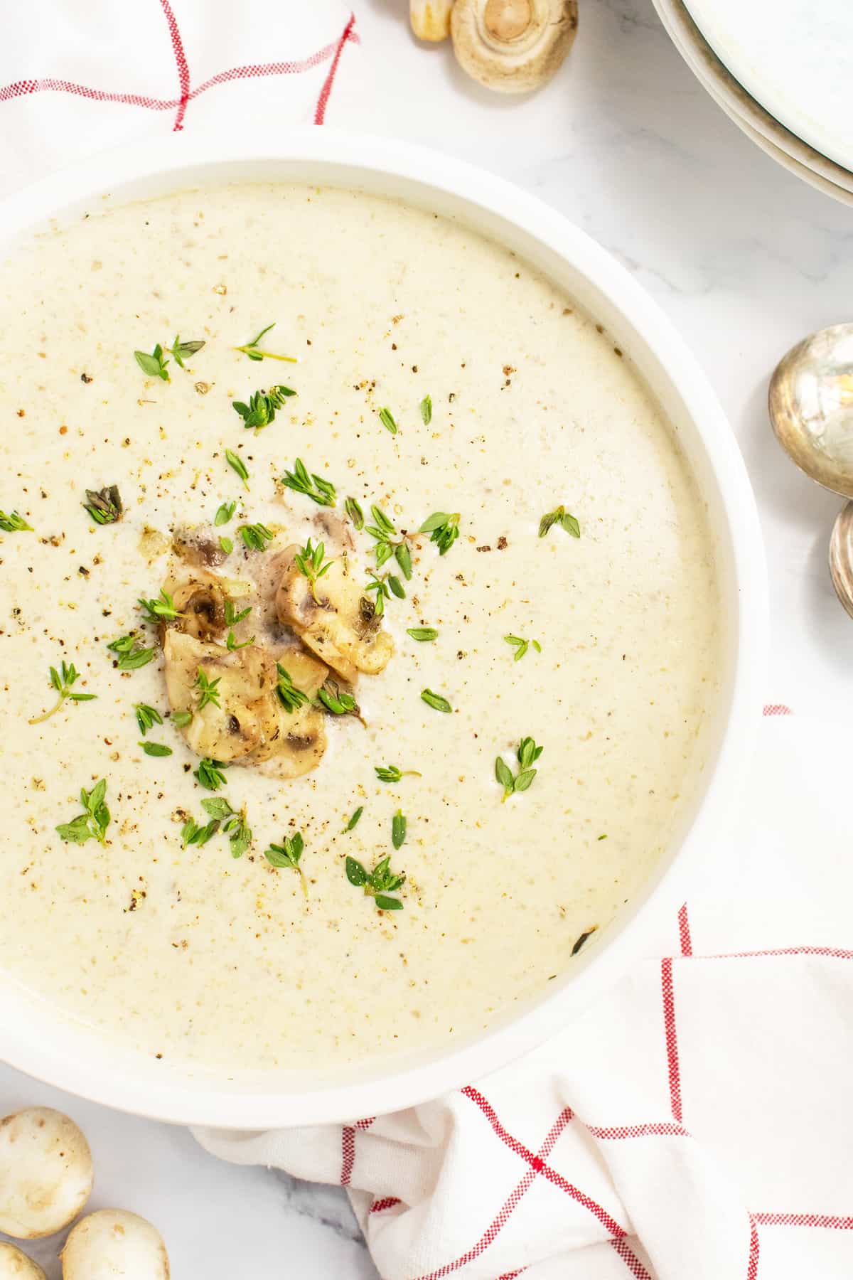 Mushroom Bisque The Kitchen Magpie