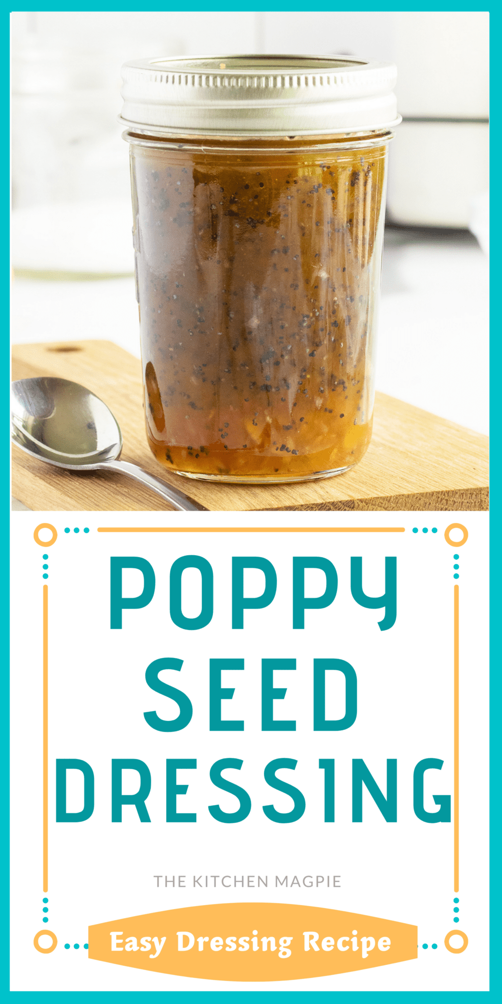 Poppy seed dressing is an underused but incredibly delicious dressing, perfect for all kinds of different recipes. 