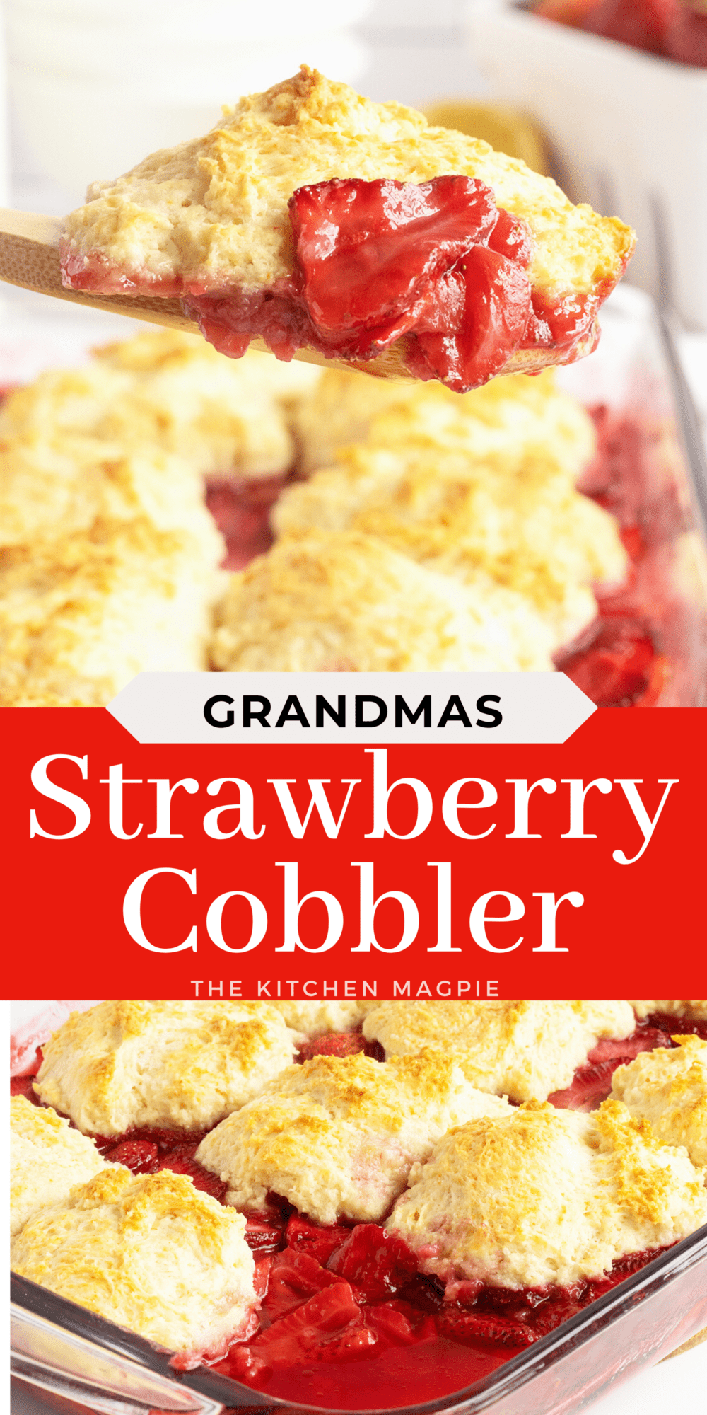 Cobbler is one of the most classic desserts out there for a reason. This classic Southern version uses fresh, juicy strawberries to make a tangy, summery cobbler that might just become your new favorite cobbler ever! 