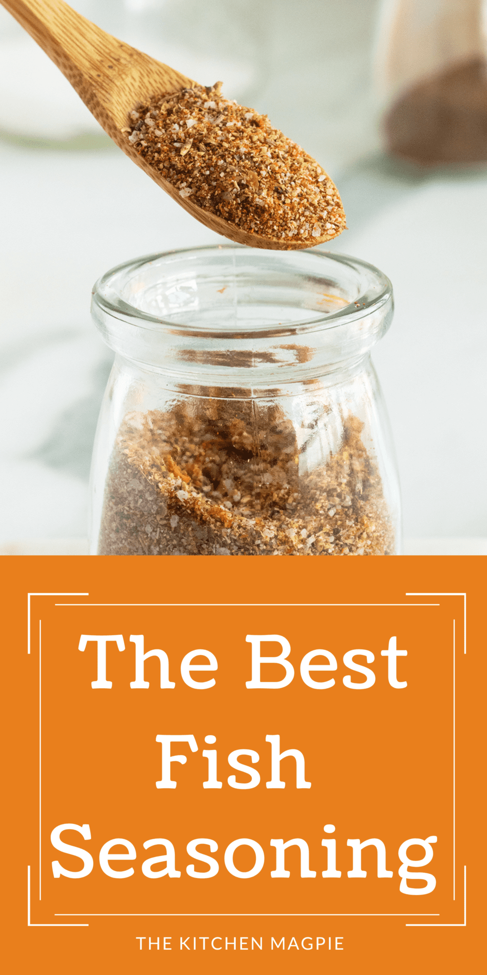 This homemade fish seasoning works perfectly on pretty much all types of white fish. Make it ahead of time in a triple batch and store in your cupboard so it's ready when you need it!