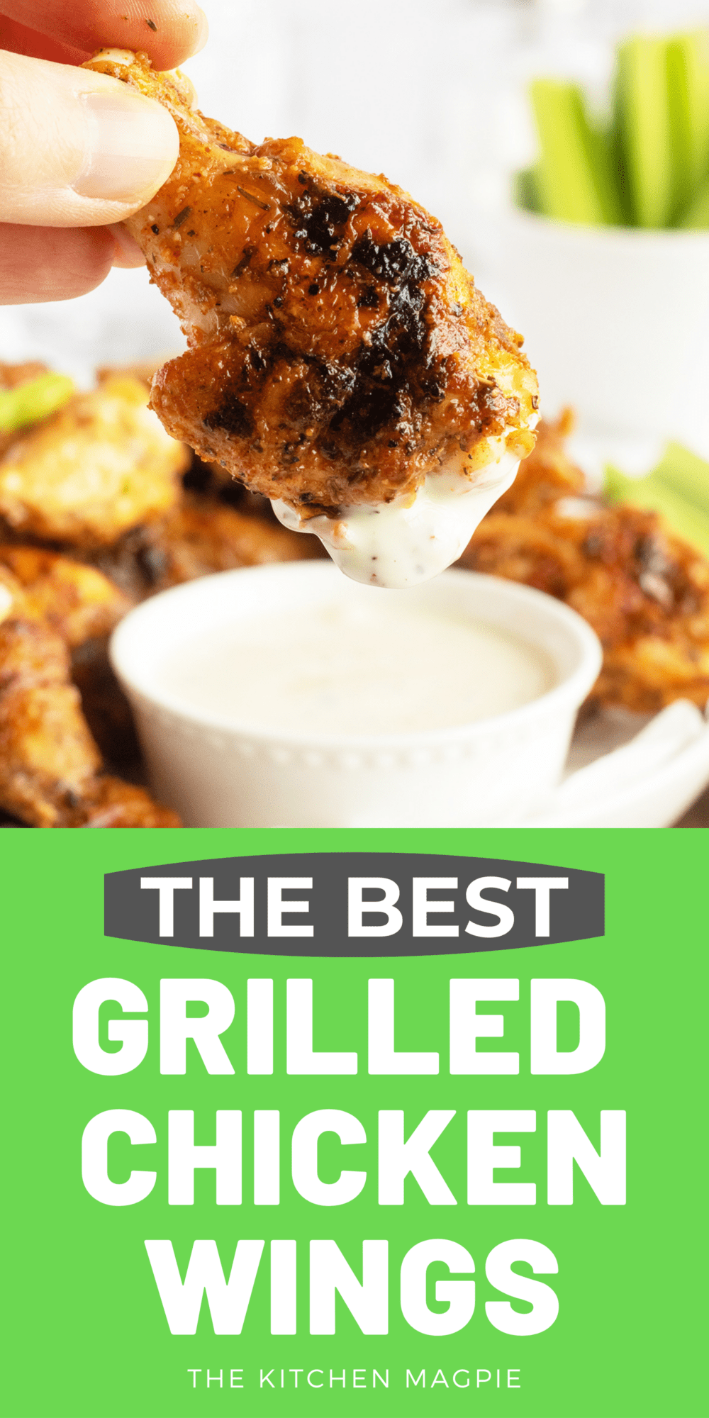 Nothing beats crispy grilled chicken wings; use this delicious chicken wing rub to flavor them up, and then grill them to crispy, juicy perfection!