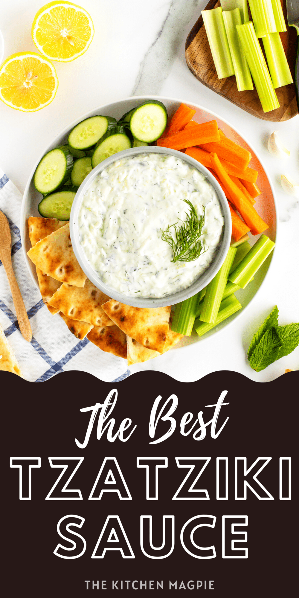 Refreshing, creamy, and perfect for any Mediterranean dish, Tzatziki sauce is a classic for a reason. Instead of buying it at the store, why not make it yourself, with nothing more than a few simple ingredients