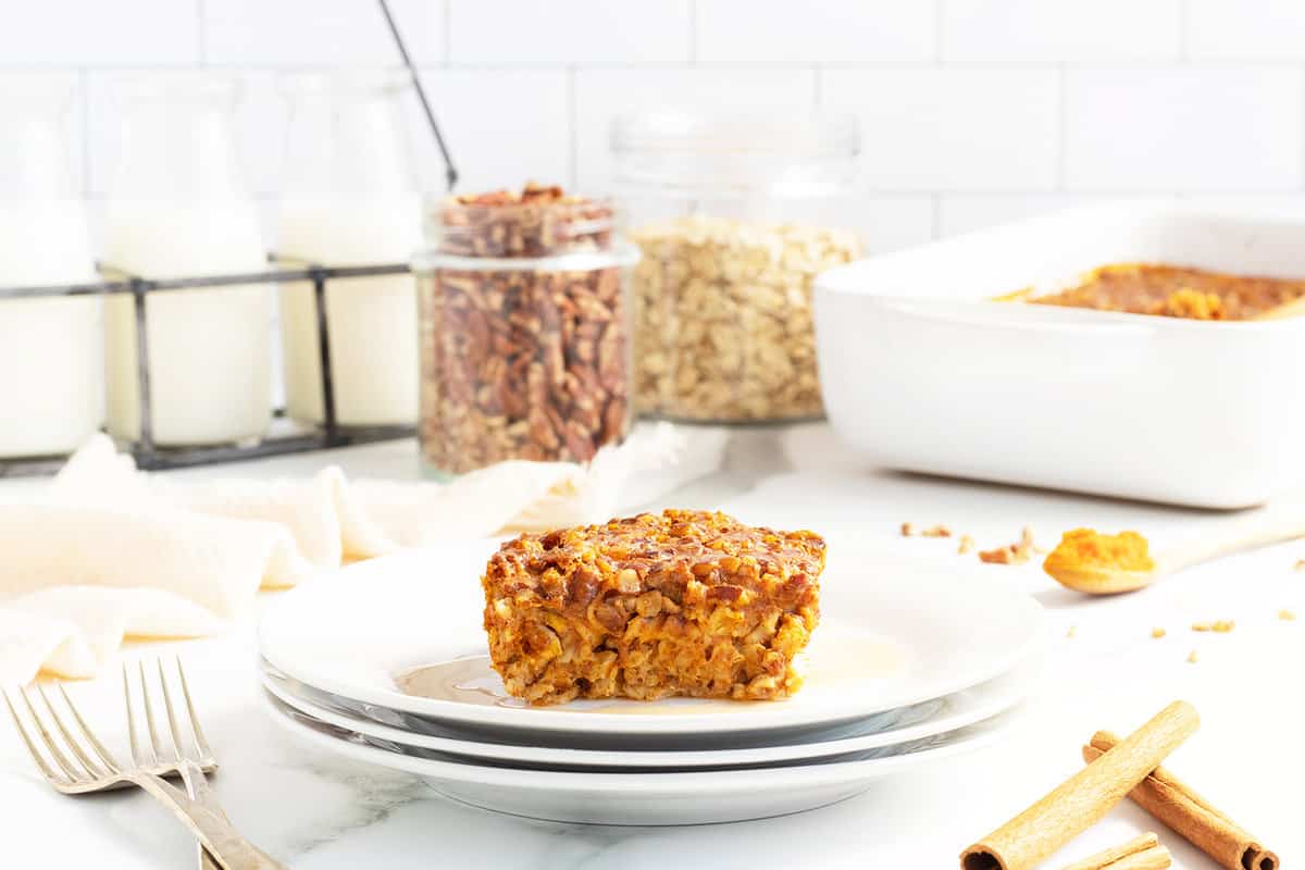 Pumpkin Baked Oatmeal