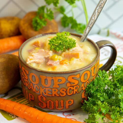 Creamy Ham and Potato Soup The Kitchen Magpie