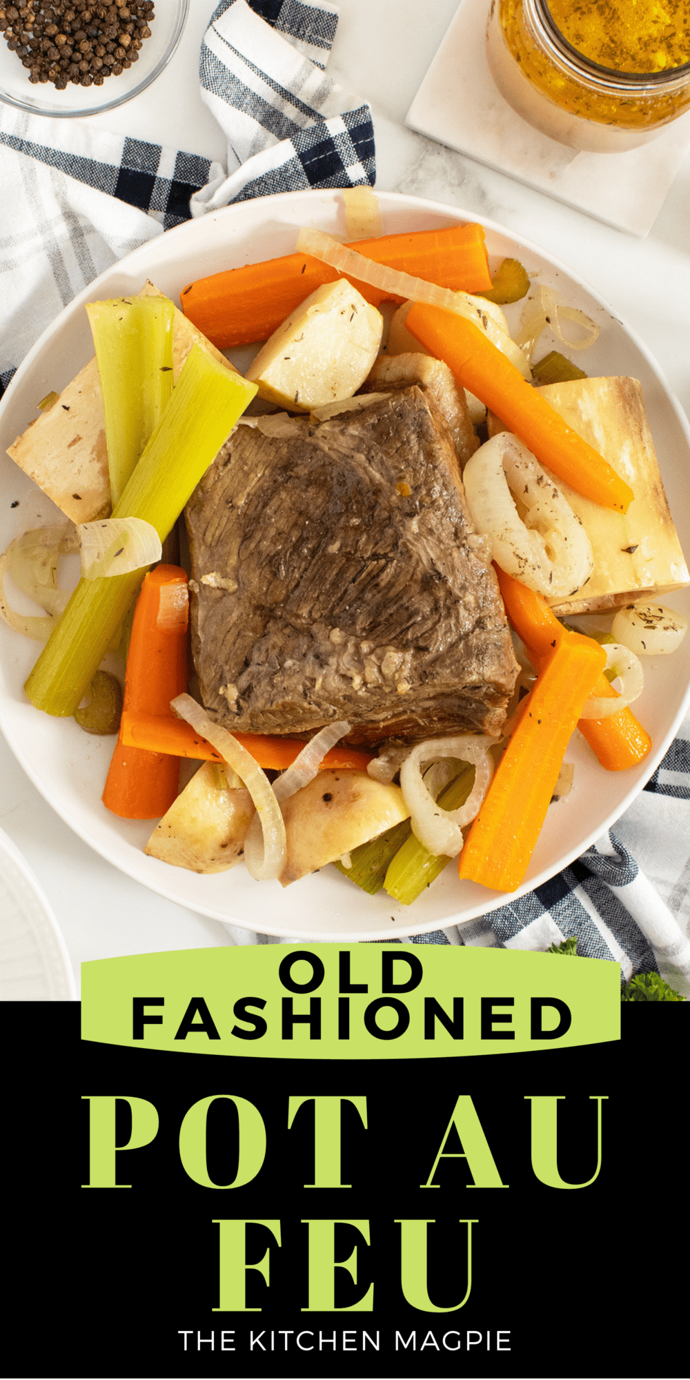 Pot Au Feu combines tough meat and vegetables and turns it into a delicious, nutritious, and filling stew that is perfect for sharing with the whole family. 