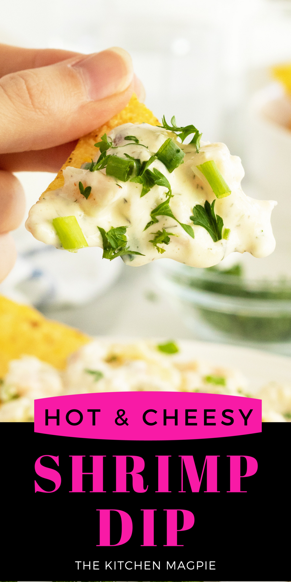 This Shrimp Dip is filled with cheese, mayo, and cream cheese, this is a dip lovers dream, and the shrimp work surprisingly well when all mixed together.