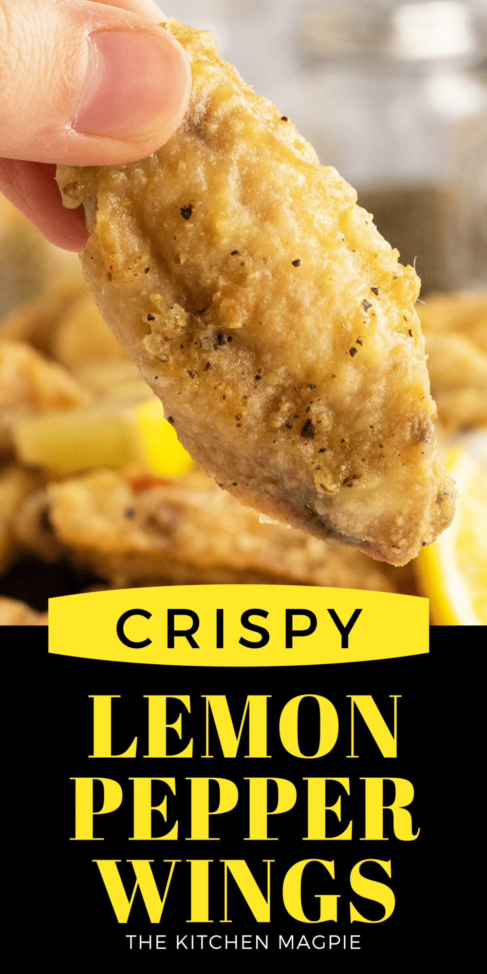 Lemon pepper wings have this amazing combination of acidic, salty, tangy, and intense that makes for a uniquely potent wing flavor.