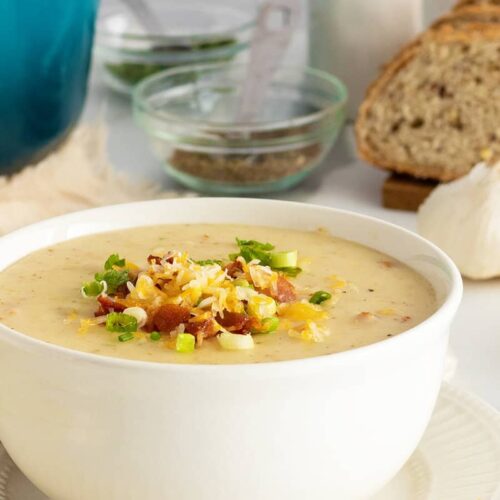 Cream of Potato Soup - The Kitchen Magpie