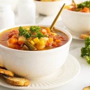 Vegetable Soup - The Kitchen Magpie