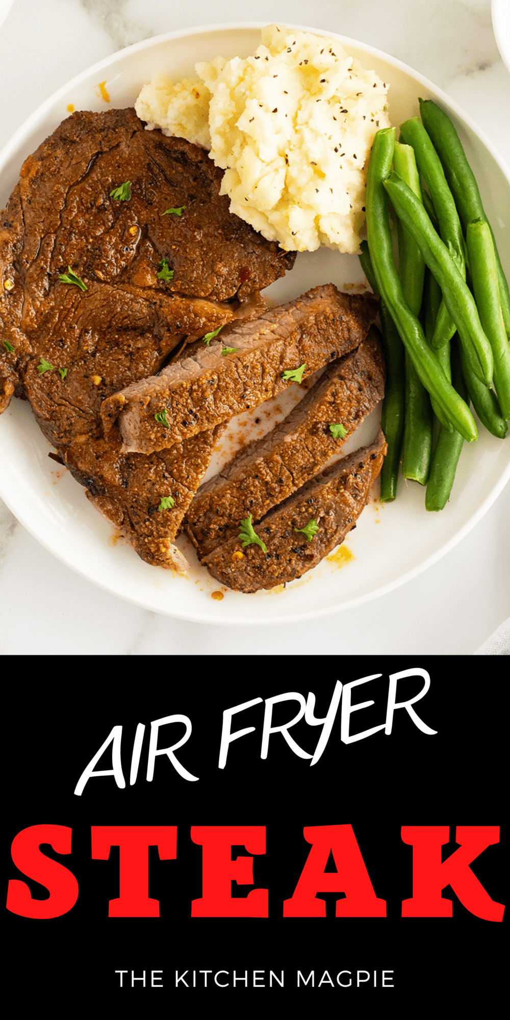 Thanks to your air fryer you can enjoy a tender and almost mess-free steak whenever you feel like it!