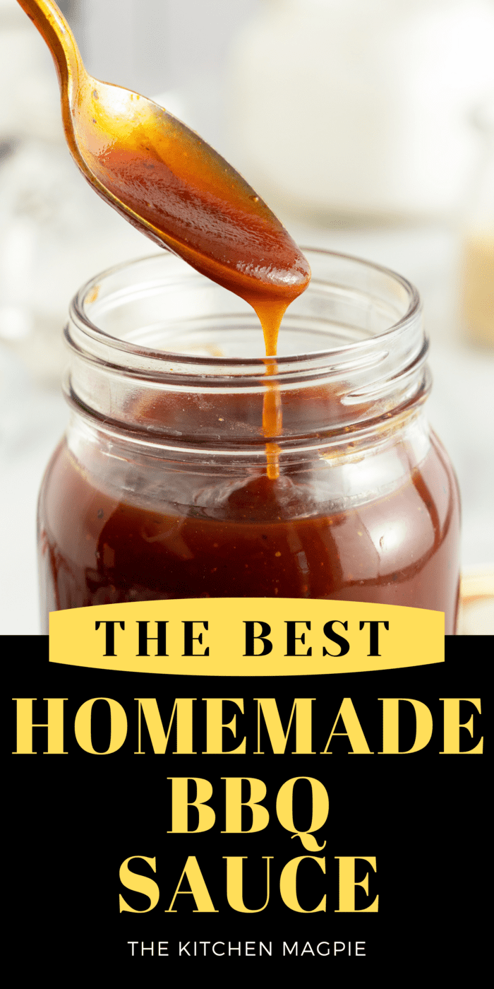 Homemade BBQ Sauce - The Kitchen Magpie
