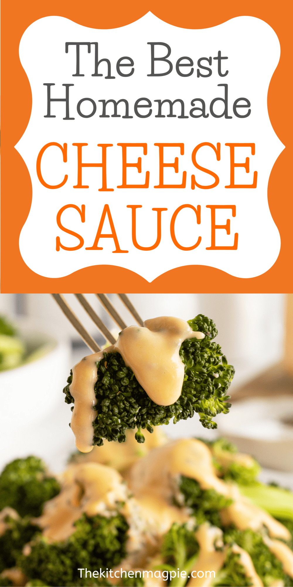 This cheese sauce is great on your favorite roasted vegetables like broccoli, cauliflower or asparagus! 