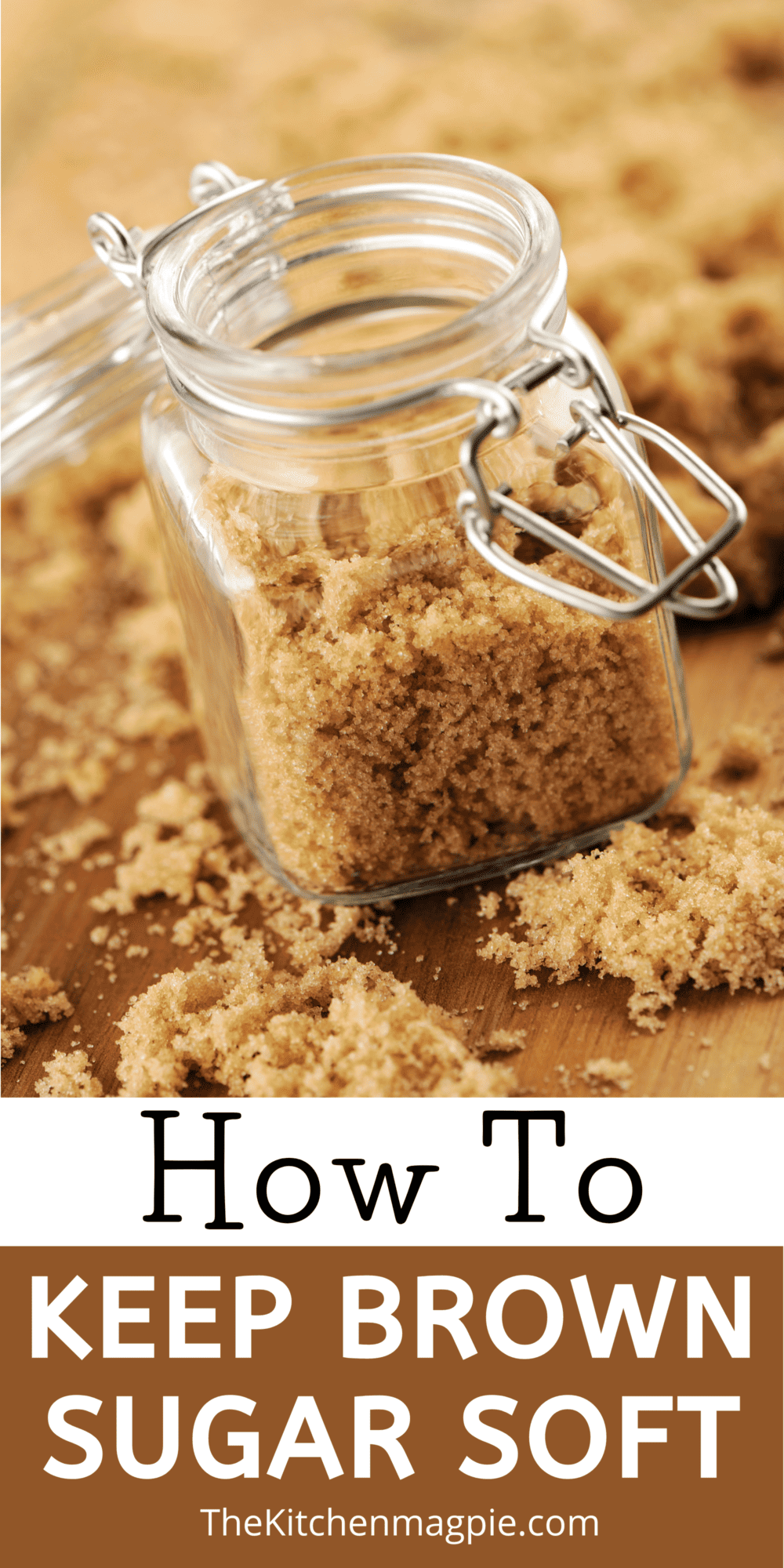 Easy tips and tricks on how to keep brown sugar soft and supple for baking and cooking your favorite recipes!