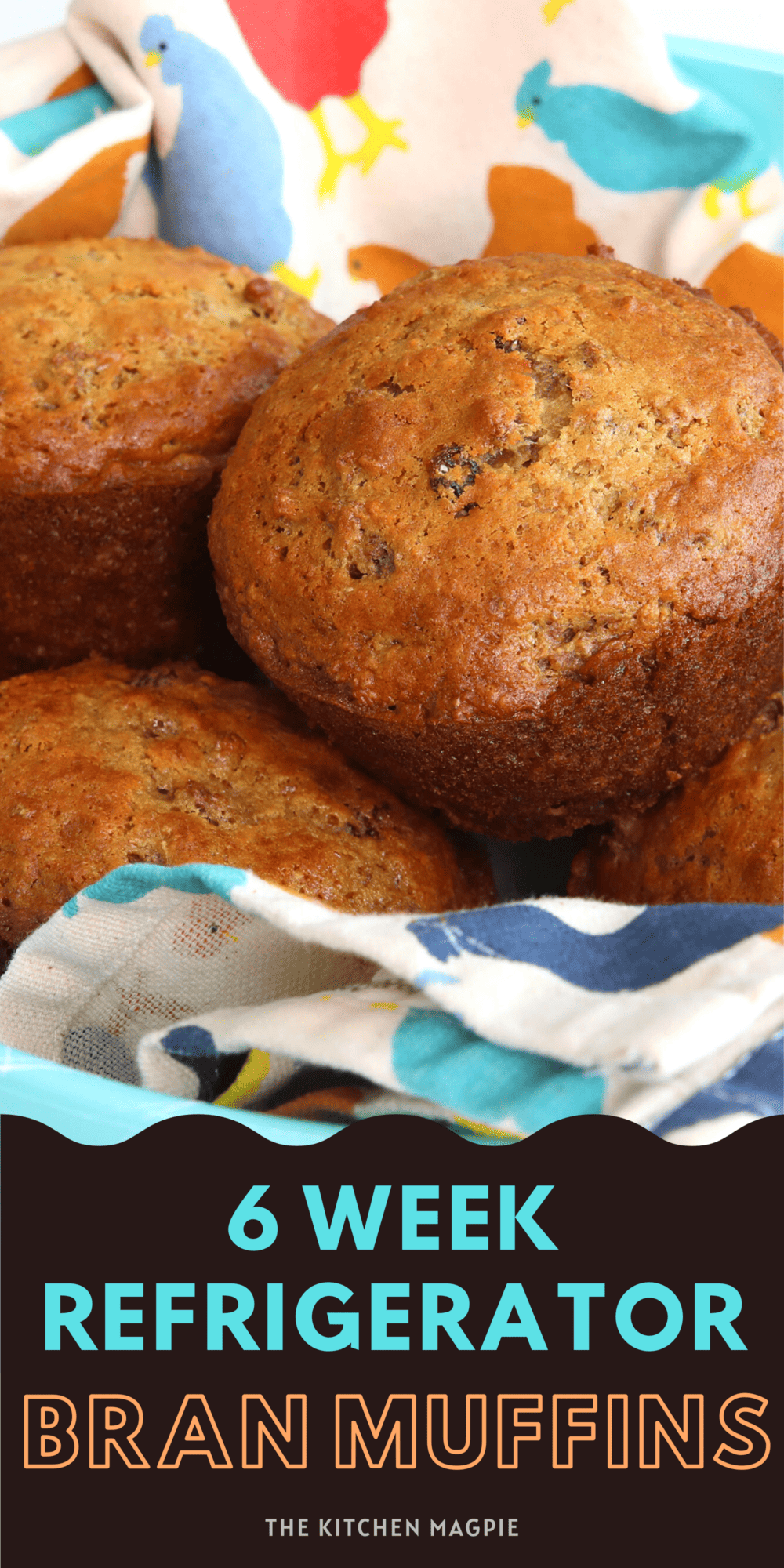 This is the classic 6 week refrigerator bran muffin recipe, using bran buds and bran flakes. Raisins are optional but delicious!