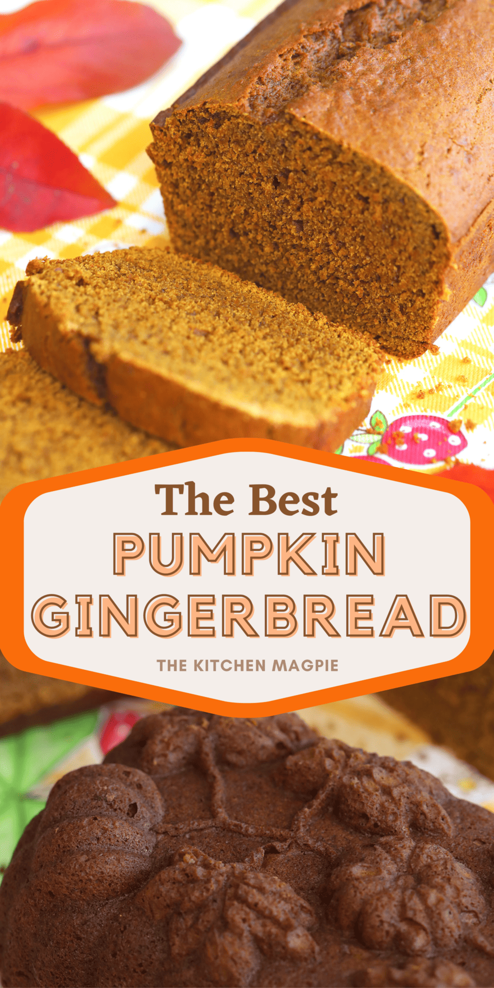 This pumpkin gingerbread recipe makes two loaves and is a fantastic way to enjoy the flavors of the season!