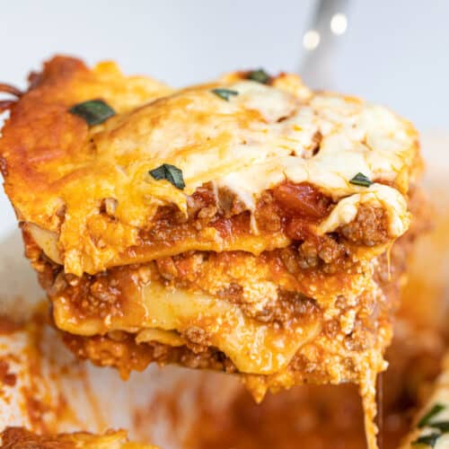 Ravioli Lasagna - The Kitchen Magpie