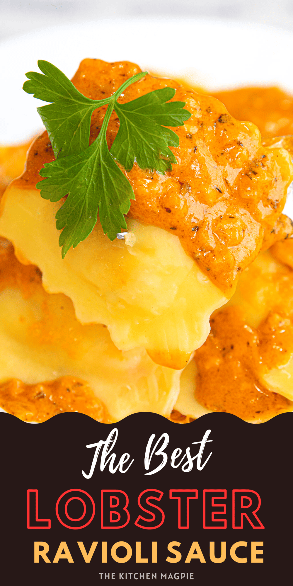 How to make a creamy, decadent lobster ravioli sauce! You can omit the tomato paste and have a simple white sauce, or keep it and the sauce is a rosé. The choice is up to you!