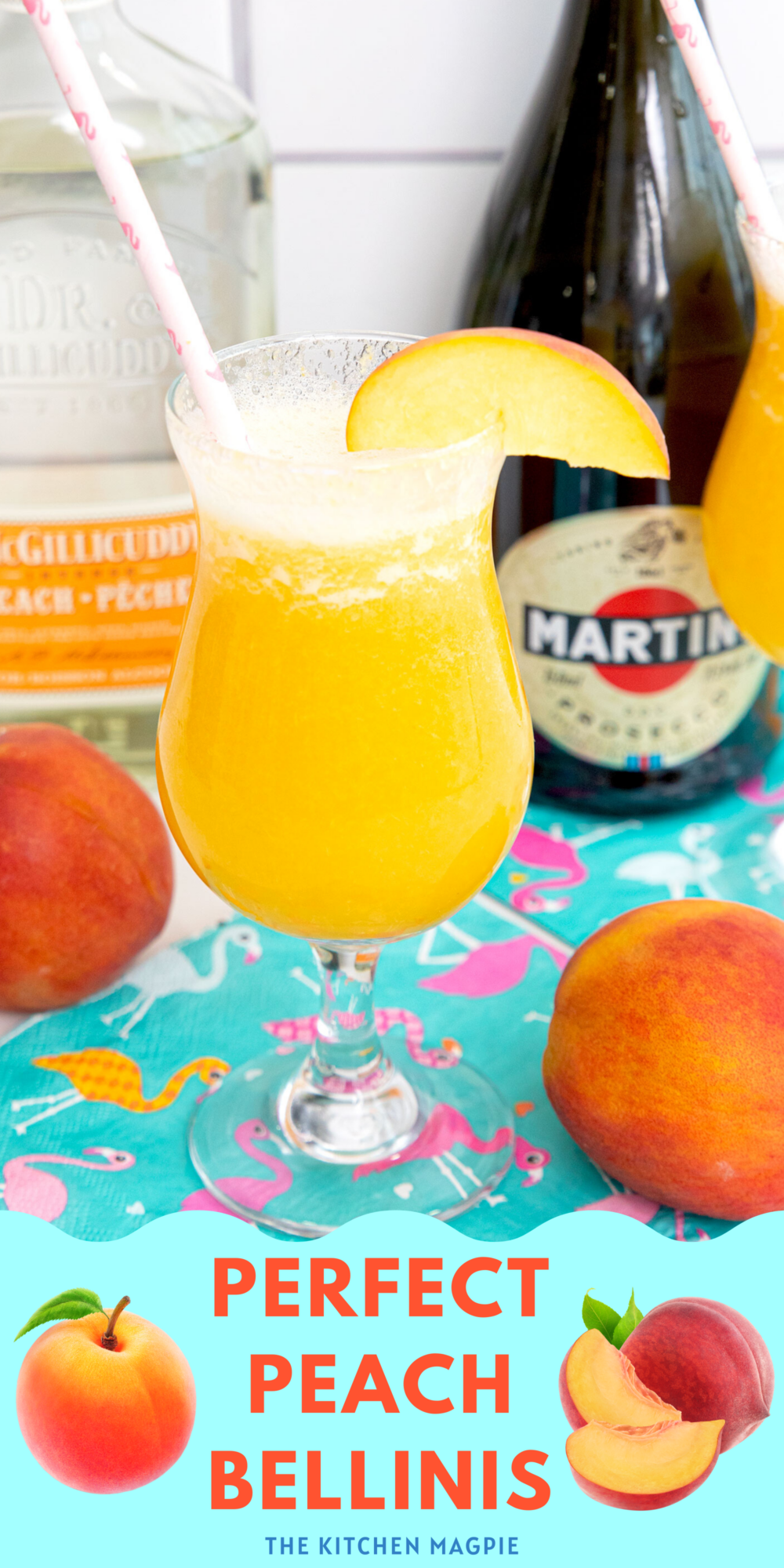 Bellini's are one of the easiest and most popular summer cocktails out there and this Peach Bellini is no exception. A simple combination of delicious Prosecco, peach schnapps, and peach purée makes this one of my favorites for sipping on the deck. 
