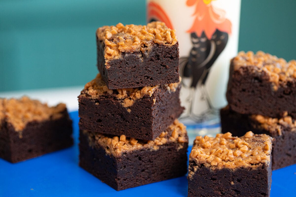 Toffee Brownies The Kitchen Magpie Toffee Brownies The Kitchen Magpie