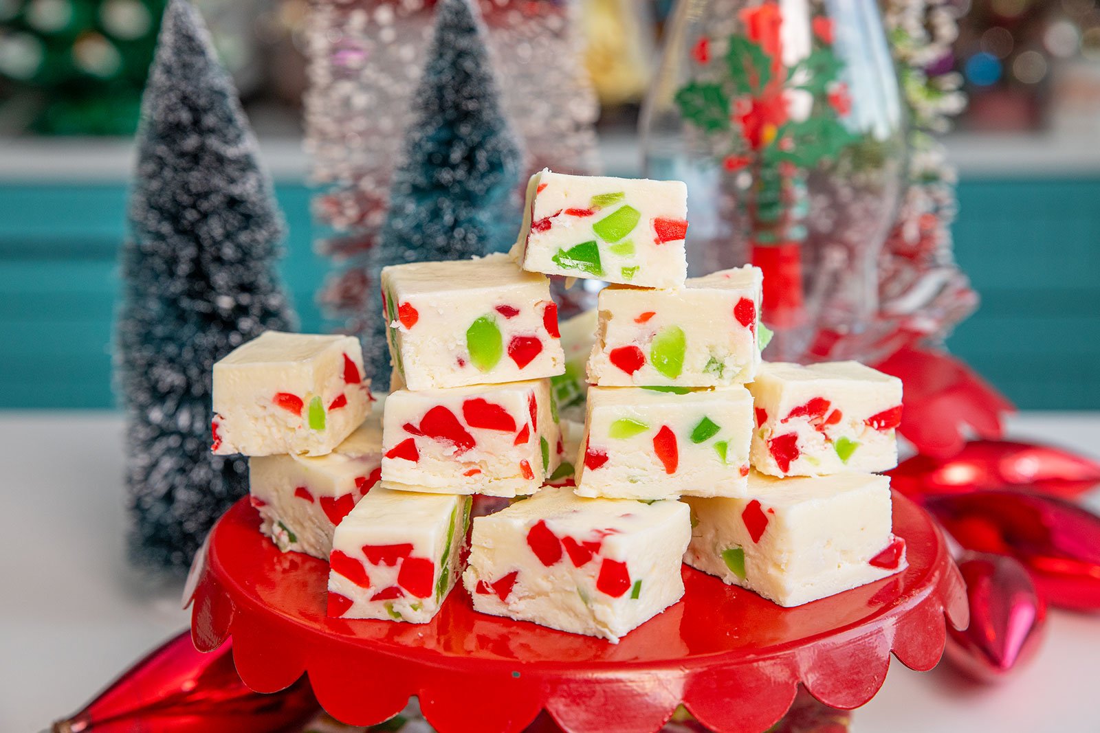 3 Ingredient Christmas Fudge